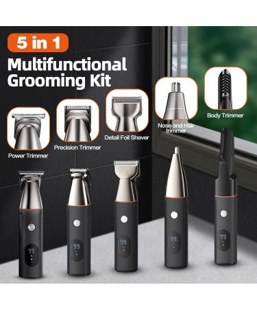 vsmooth Beard Trimmer for Men | Multifunctional Waterproof Hair Clipper & Precision Trimmer for Mustache Body Nose and Ear - Buy Online on SooperMarket.com