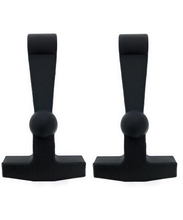 Essential Values Compatible Yeti Cooler Latches - Aftermarket Yeti Latches Replacement - Works with RTIC Models Too - Rubber Cooler Latch Upgrade 2 Pack