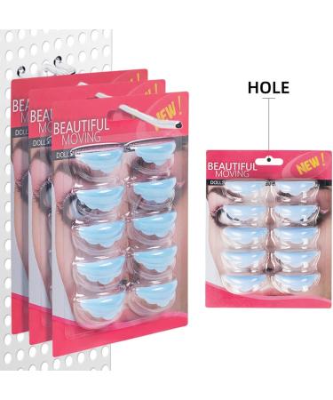 DASHIELL Silicone Eyelash Lift Pad 5 Pairs Lash Lifting Eye Pads - Reusable Silicone Eyelash Pad Lash Lift Supplies Lower Pads for Men Skin-Friendly - Buy Online on SooperMarket.com