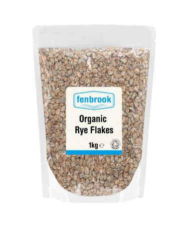 Organic Rye Flakes 1kg | Certified Organic by Fenbrook Organic