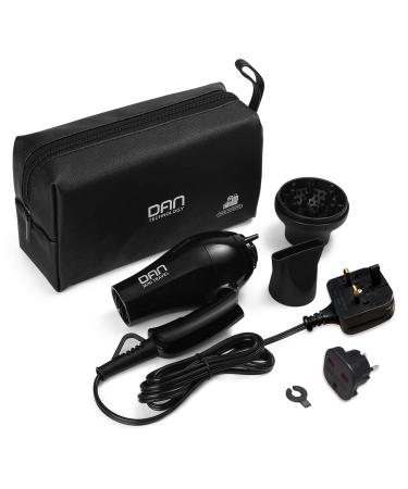 Travel Hair Dryer 1000W Dual Voltage Blow Dryer with Plug Adaptor and Storage Bag Mini Hairdryer with Folding Handle Small Hairdryer with Concentrator & Diffuser Travel Hairdryer Set for Women and Men