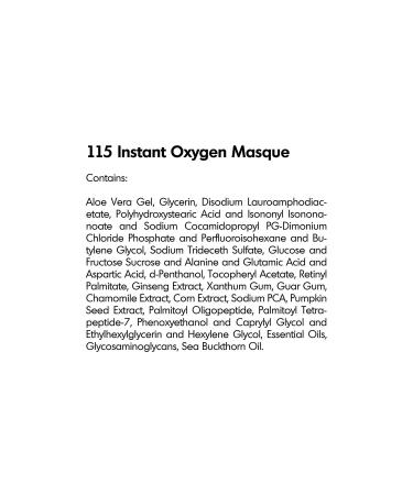 Raya Instant Oxygen Skin Revival Masque (115) - Anti-Fatigue Facial Treatment Mask for Glowing Complexion - Buy Online on SooperMarket.com