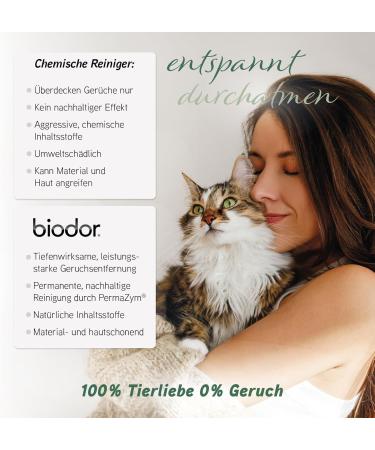 Biodor Animal Spray 750ml | Odor Neutralizer & Enzyme Cleaner for Pets | Remove Dog & Cat Urine & Feces Smells | International Shipping Available - Buy Online on SooperMarket.com