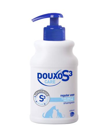 Douxo S3 Care-Shampoo-Hygiene for Dogs and Cats-Regular Use-Ultra Servant-Protective and moisturizing-Hypoallergenic fragrance-recommended by veterinarians-200 ml Care Ultra Gentle Dog Hampoo
