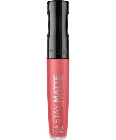 Rimmel Stay Matte Liquid Lipstick Coral Sass 600 - Long-lasting Coral Lip Color - Buy Online on SooperMarket.com