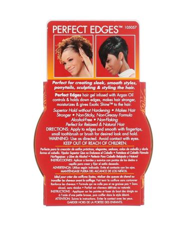 Creme of Nature Argan Oil Perfect Edges Control 2.25 oz. Jar - 3 Pack - Buy Online on SooperMarket.com