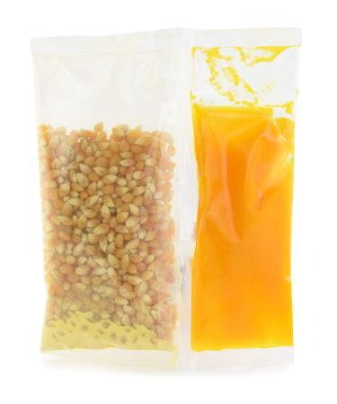 Snappy Popcorn Snap Pack Poppers Yellow Popcorn Coconut Oil and Buttery Flavored Salt 24 Count