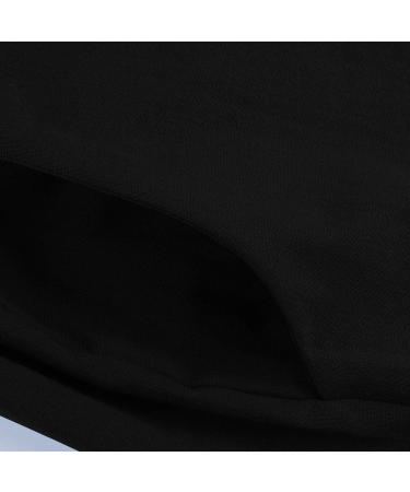 Buy Ronony Women's Cotton-Linen Beach Pants - High Waist Loose Fit Yoga & Jogging Trousers - Stylish Black Wide Leg Sports Pants for Training - Buy Online on SooperMarket.com