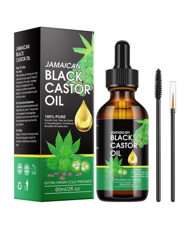 Hair Oil Organic Castor Oil for Hair Growth Natural Castor Oil for Body Hair Nails Eyebrows