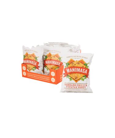 Manomasa Serrano Chilli & Yucatan Honey 12 x 140g Serrano Chilli and Yucaton Homey