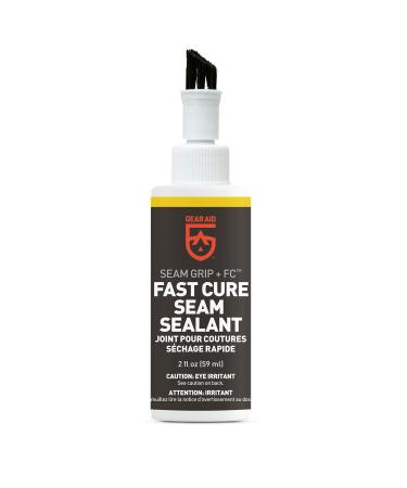 Gear Aid Seam Grip FC Fast Cure Sealant for Tents, Clear, 2 oz 2 Fl Oz