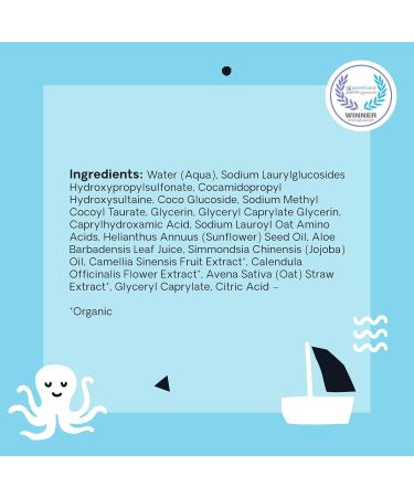 Hello Bello Baby Shampoo & Body Wash - Tear-Free Hypoallergenic Dermatologist & Pediatrician Tested - Thoughtful Ingredients - Fragrance Free 296 Milliliters Fragrance Free 296 ml (Pack of 1) - Buy Online on SooperMarket.com