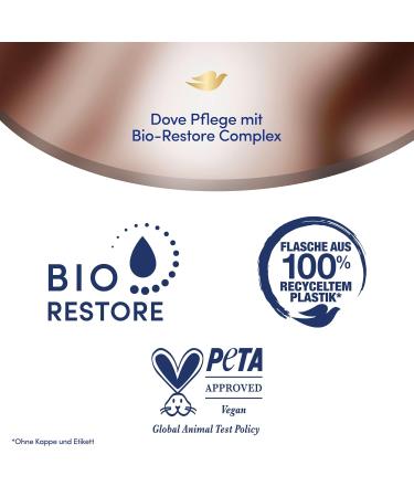 Dove Shampoo Oil Care - Nourishing Solution for Dry Brittle Hair | Bio-Restore Complex | 250ml (6 Pieces) - International Shipping Available - Buy Online on SooperMarket.com
