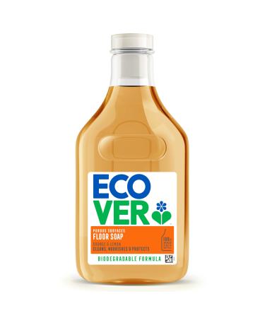 Ecover Floor Soap for Porous Surfaces Orange & Lemon 1L