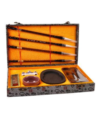 Artecho Chinese Calligraphy Brushes Gift  Calligraphy Sumi Brush  Chinese Brushes Set 10 Pcs for Beginners