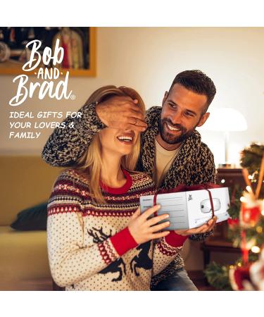 BOB AND BRAD Eye Massager with Heat - Upgrade Smart Eye Mask for Migraines & Relaxation | Rechargeable, White Noise Music, Improve Sleep | Gifts for Women, Men - Buy Online on SooperMarket.com
