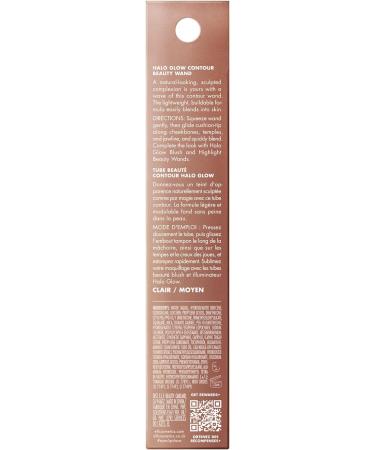 e.l.f. Halo Glow Contour Beauty Wand - Vegan & Cruelty-free Liquid Contour for Naturally Sculpted Look (Light/Medium) - Buy Online on SooperMarket.com