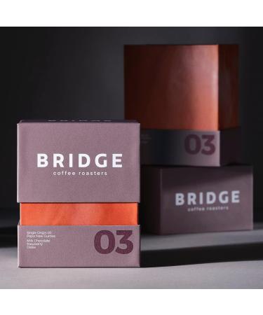 Bridge Coffee Roasters | Single Origin 03| 250g Medium Roast Papua New Guinea Coffee | 100% Arabica Espresso Coffee Beans | Freshly Roasted Speciality Coffee (Espresso 500g) - Buy Online on SooperMarket.com