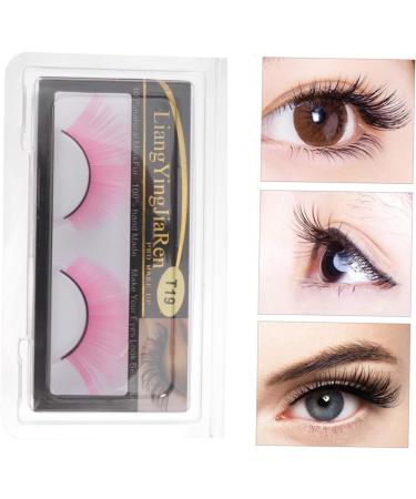 ABOOFAN 9 Pairs Beautiful Halloween Face Eyelashes Halloween Charming Ladies Eyelash Thick Fake Eyelashes Lashes Natural Look Dense Eyelashes Purple Mascara 3d Cosplay Extend - Buy Online on SooperMarket.com