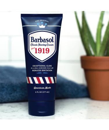 Barbasol 1919 Classic Shaving Cream - Timeless Men's Grooming Essential - Buy Online on SooperMarket.com