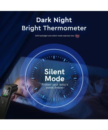 Viproud No-Touch Digital Forehead Thermometer - High Accuracy with LED Screen and Fever Alarm - Buy Online on SooperMarket.com