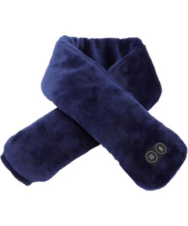 Dioche USB Heating Scarf - Soft & Warm Pain Relief Neck Wrap with Vibration Massage for Adults & Seniors - Buy Online on SooperMarket.com
