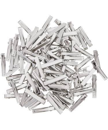 Fityle 50 Silver Crocodile Alligator Bow Blank Metal Hair Clip Teeth Prong Pinch Small Medium Lot Silver Crocodile Alligator Bow Blank Hair Clips Pins - Silver 6x45mm - Buy Online on SooperMarket.com