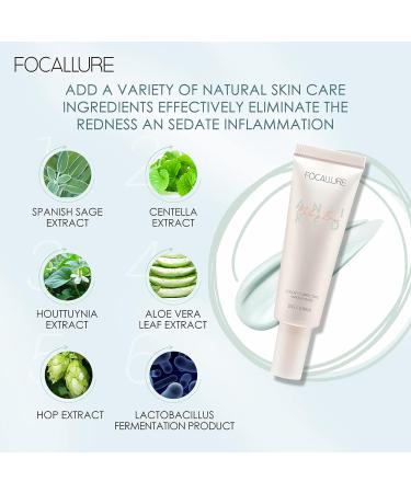FOCALLURE Blurmax Pore-Minimizing Face Primer - Lightweight, Mattifying, Skin Correcting | All-Day Wear, Controls Shine, Hydrating - Greenv - Buy Online on SooperMarket.com