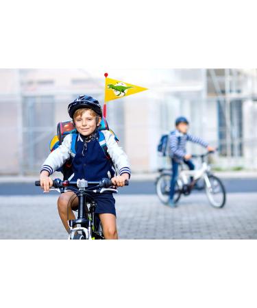 KARL DRAIS Dino Bicycle Pennant | Children s Bicycle Flag & Accessories | Fun Kids Bike Gear - Buy Online on SooperMarket.com
