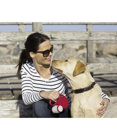 Buy Flexi Retractable Dog Leash 4.6m Small Red - Best for Small Dogs | International Shipping Available - Buy Online on SooperMarket.com