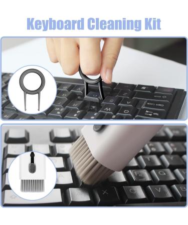 7-in-1 Electronics Cleaner Kit for Laptop Keyboard, Airpods Pro, MacBook, Earbuds - Multi-Function Cleaning Kit for Electronics - Black - Buy Online on SooperMarket.com