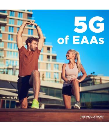 Revolution Nutrition Pure EAA Powder Essential Amino Acid Post Workout Zero Calorie Zero Sugar Gluten Free Enhanced with Electrolytes 5g EAAs 240 g 26 Servings (Grape Slice 0.53 Pound) Grape Slice 26 Servings (Pack of 1) - Buy Online on SooperMarket.com
