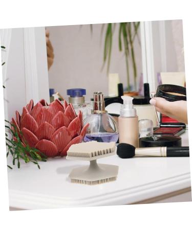 Mikinona Face Brush Silicone Face Cleansing Brush Face Cleansing Brush for Blackhead Facial Brush Cleaning Brush Face Cleansing Brush Exfoliator Double Sided Silica Gel Scrub 6.50X6.50X4.00CM Grey - Buy Online on SooperMarket.com