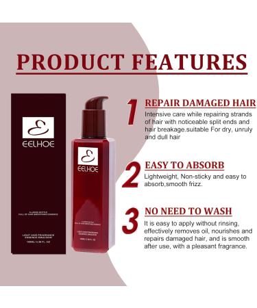 Hair Care Essence Split End Dry repair Moisturizing and Volumizing Hair Care Essence 100ml - Buy Online on SooperMarket.com