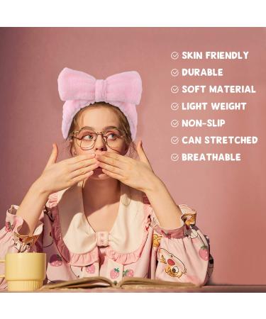 SINLAND Cute Hair Bands Spa Headband for Women 3Pack - Assorted Colors - Buy Online on SooperMarket.com