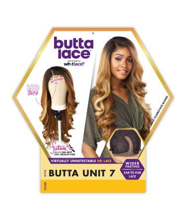 Sensationnel Butta Lace Front Wig - Natural Pre-Plucked Hairline Hand-tied HD Transparent Lace 5 Inch Deep Part - BUTTA Unit 7 Brown - Buy Online on SooperMarket.com