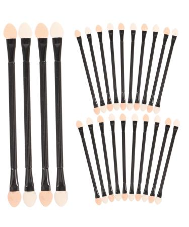 Gogogmee 30pcs Disposable Eye Shadow Stick Eyeshadow Sponge Makeup Eyeshadow Eye Shade Makeup Gadgets Plastic