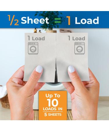 Gull Living Laundry Detergent Sheets - Non-Toxic Eco-Friendly Alternative to Pods & Tablets - Perfect for Travel - Unscented 10 Count - Buy Online on SooperMarket.com