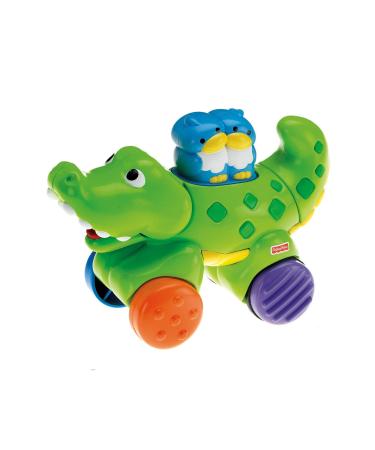 Fisher Toys - Infant Amazing Animals Press and Go Gator - Toddlers 6-36 Months.