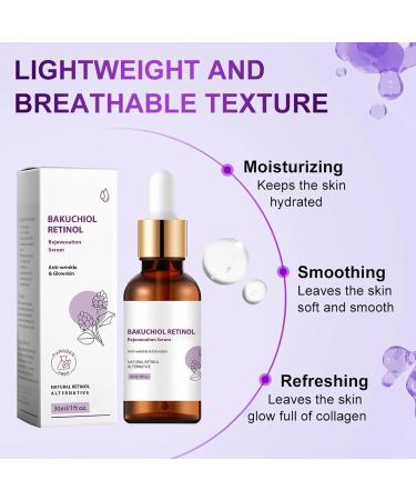 Bakuchiol Retinol Serum - Venature Retinol Rejuvenation for Face | Anti-Aging Serum for Wrinkles & Fine Lines | Korean Skin Care - Buy Online on SooperMarket.com