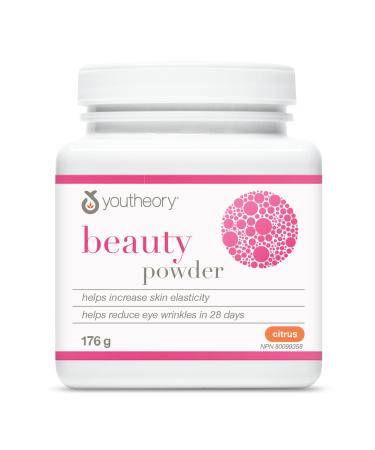 Youtheory Beauty Powder Citrus Flavour 176 g Helps Reduce Fine Lines & Wrinkles