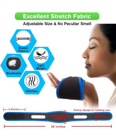 New Upgrade Anti Snoring Chin Strap for Men and Women - Adjustable, Effective Stop Snoring Aid for Better Sleep - Buy Online on SooperMarket.com