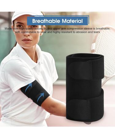Adjustable Upper Arm Compression Sleeve for Bicep Tendonitis - Elbow Brace for Arm Support - Buy Online on SooperMarket.com