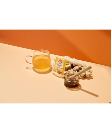 Teekanne World of Ginger and Honey Herbal Infusion Tea with Apple Orange Peels and Honey 20 Teabags - Buy Online on SooperMarket.com
