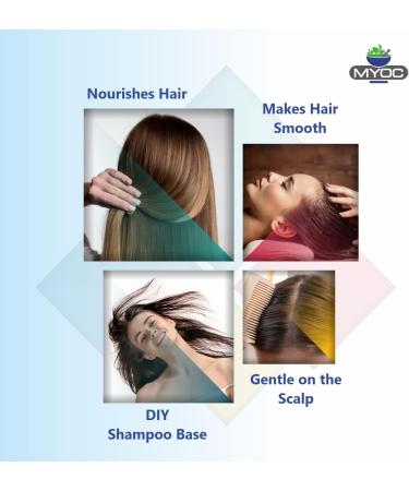 MYOC DIY Pearly Shampoo Base For All Hair Types With added benefits of Aloe Vera & Glycerine for smooth hairs Create Your Natural Hair Care Products - 240 ml (8.11 Fl. Oz) 240 ml (Pack of 1) - Buy Online on SooperMarket.com