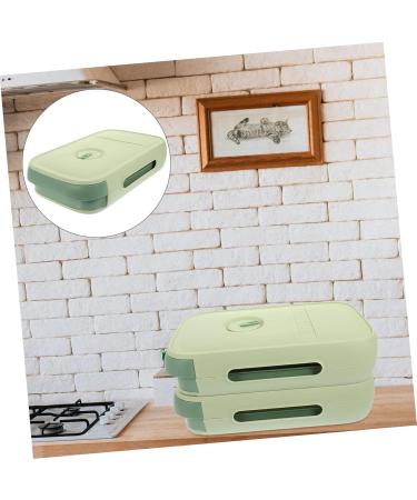 OSALADI Egg Storage Box Plastic Pallets Fridge Egg Holder Refrigerator Egg Storage Container Camping Shelf Green 34x22x7.8cm - Buy Online on SooperMarket.com