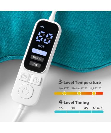 Heated Eye Mask - USB Electric Heating Pad for Dry Eyes & Therapy - Temperature & Timer Control for Sinus, Migraine, Stye - Warm Eye Compress Mask - Buy Online on SooperMarket.com