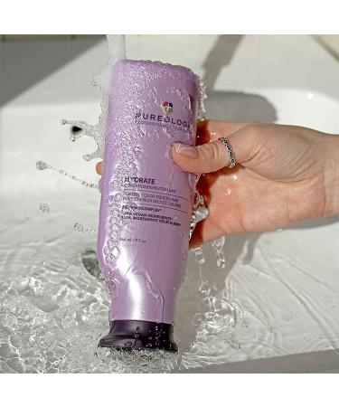 Pureology Hydrate Moisturizing Conditioner - Sulfate-Free & Vegan | 9 Fl Oz | For Medium to Thick Color Treated Hair - Buy Online on SooperMarket.com