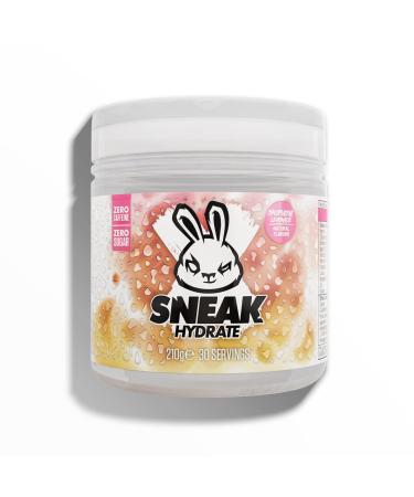 SNEAK | Raspberry Lemonade Hydrate Edition | Zero Caffeine Zero Sugar Natural Flavours & Colours Ashwagandha KSM-66 Coconut Water | 30 Servings
