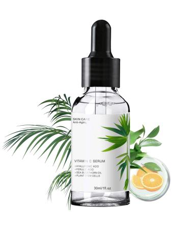 TBeautfave Vitamin C Serum for Face Vit C Serum With Hyaluronic Acid Facial Serums Face Serum for Women & Men Brightening Anti Aging Wrinkles Fine Lines & Dark Spots Skincare 30ml
